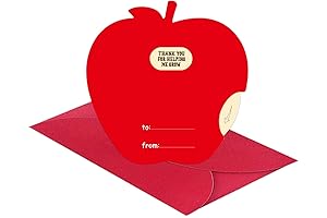 Christmas Teacher Appreciation Gift Cards with Envelopes for Women and Men