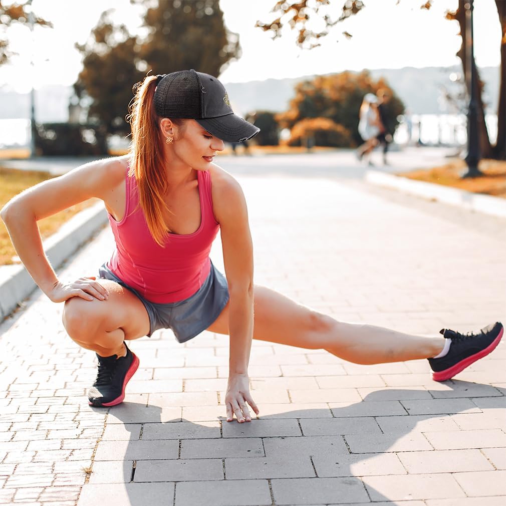 Ponytail Cap Women's Baseball Cap Embroidered Fleur De Lis France French Embroidery Cotton - Image 3