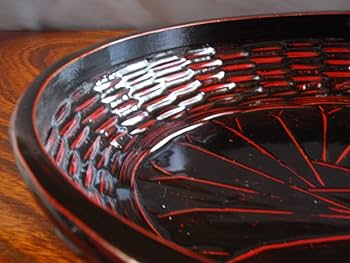 福岡県久留米市特産品　九藍製　藍胎銘々盆五客　美品　茶道　懐石　送料込 福岡県久留米市特産品 九藍製 藍胎銘々盆五客 美品 茶道 懐石