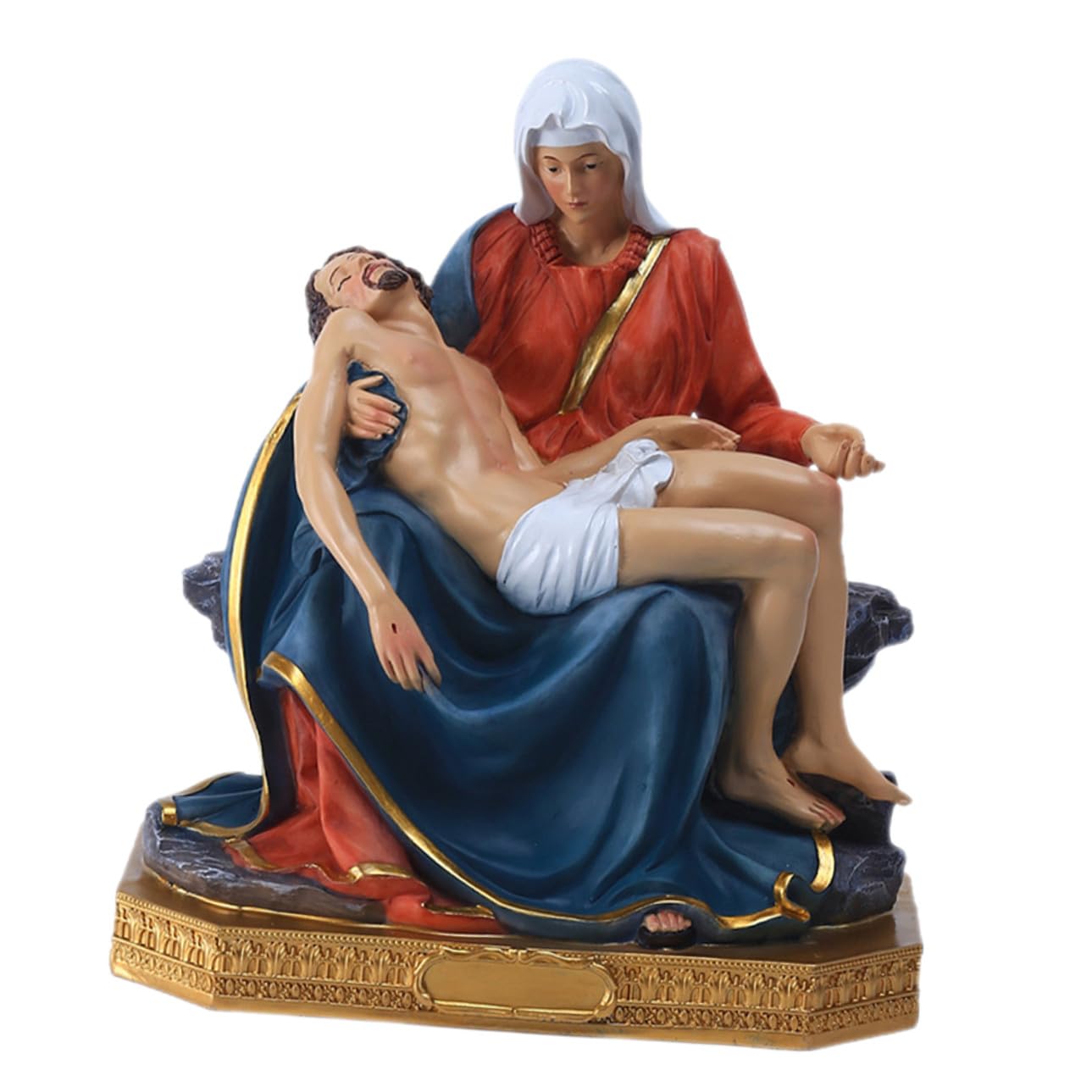 Statue Jésus en résine Lurrose pour aménager un coin prière au bureau