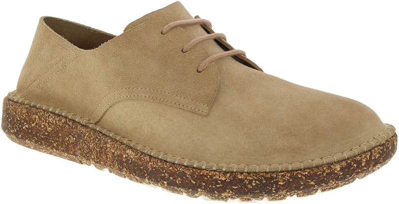 Birkenstock Womens Gary Loafer, Sand Suede, Size 38 N EU (7-7.5 N US Women)