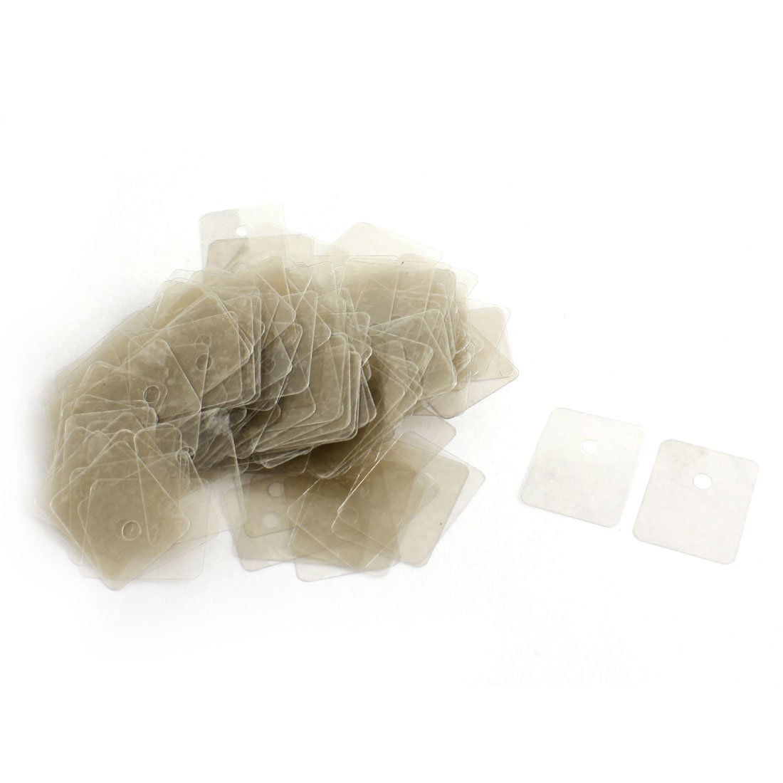 Uxcell Sourcingmap 300 Pcs 20Mmx25mmx0.09mm Mica Insulation Sheet Insulator