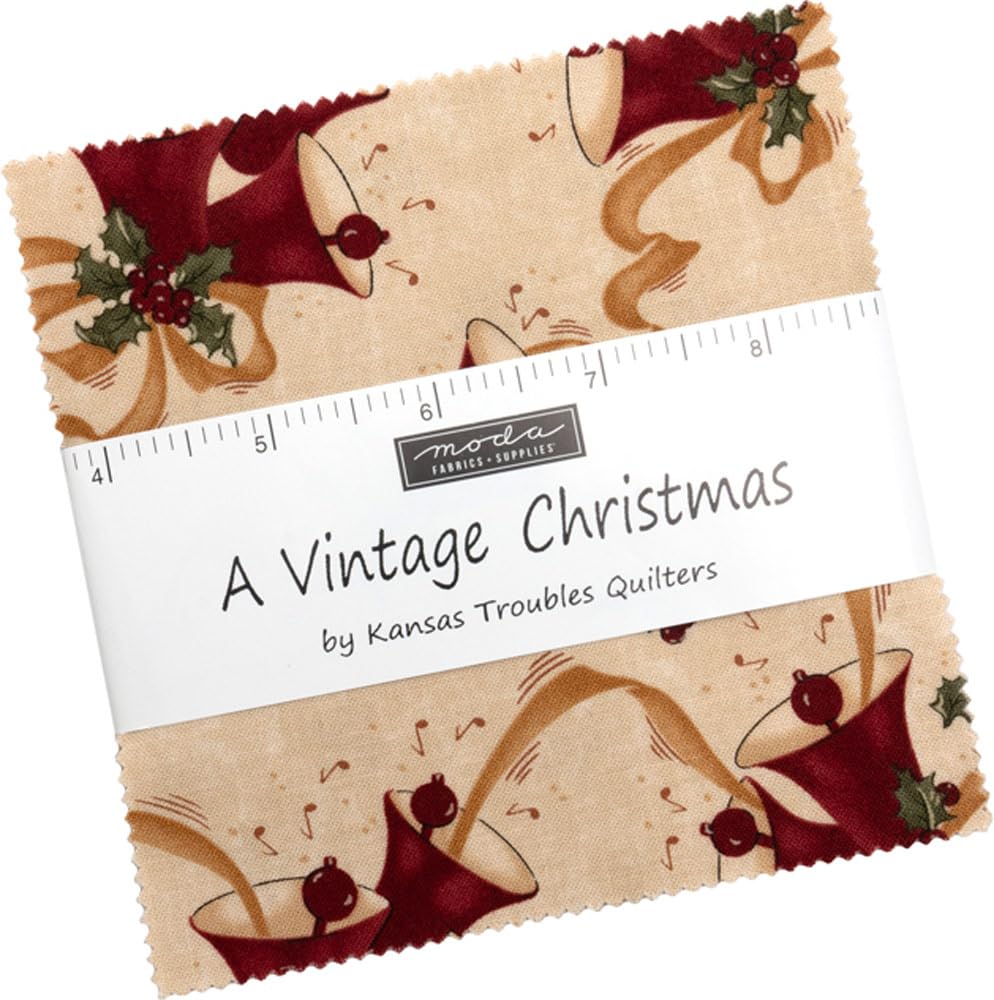 Amazon.com: Vintage Christmas Charm Pack by Kansas Troubles