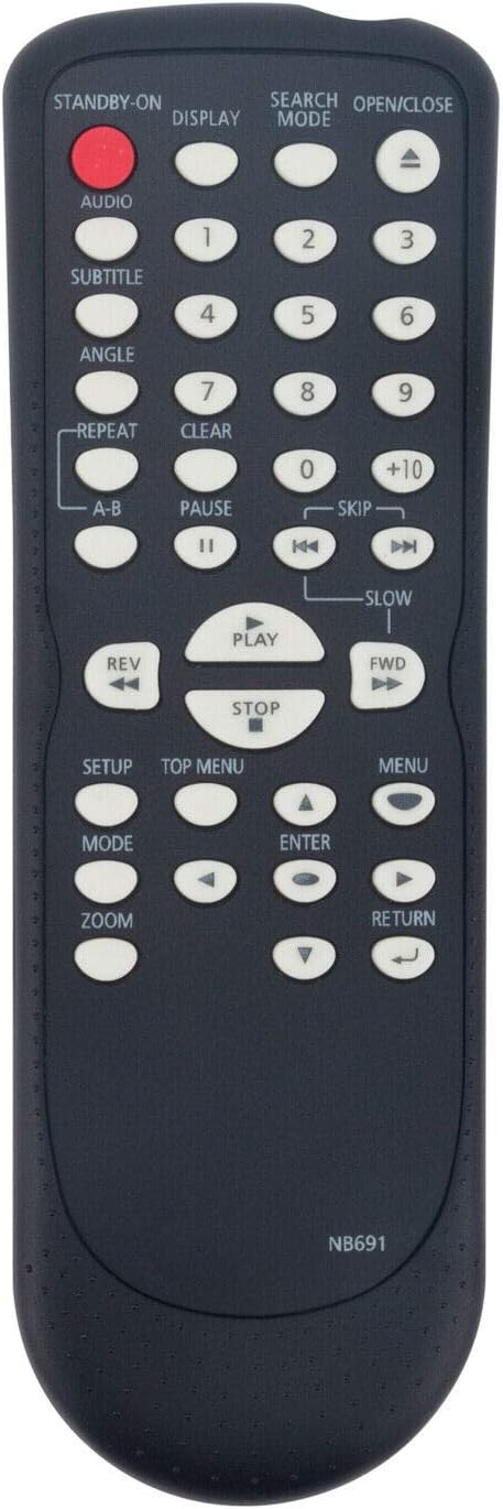 New - NB691 Remote Control Unit for Magnavox FUNAI CD DVD Player MDV2300 MDV2300/F7
