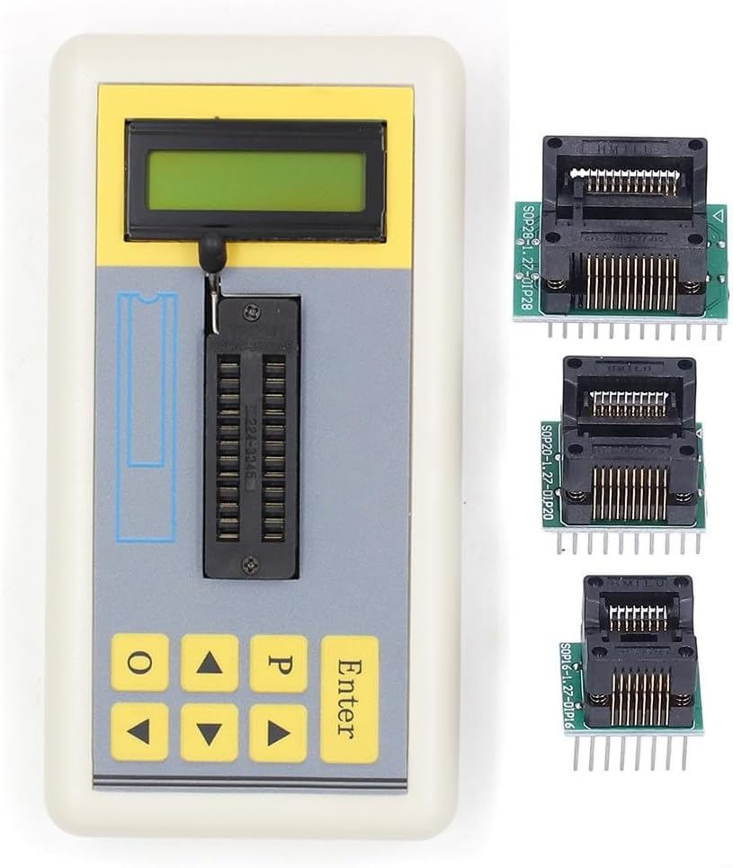 MFor ICroelectronFor ICs Integrated Circuit Tester Comprehensive Functionality for Professional Component Evaluation (With test socket)