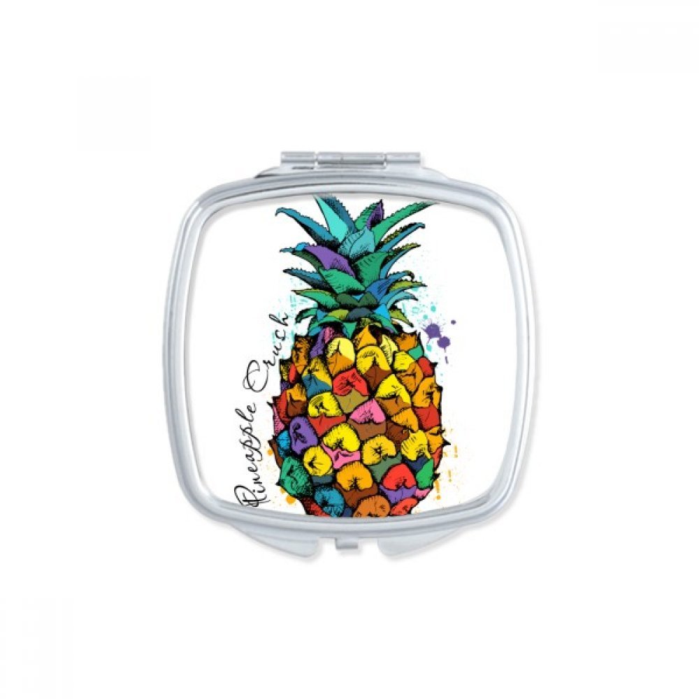 Miroir compact aquarelle fruit cadeau mignon pour amie