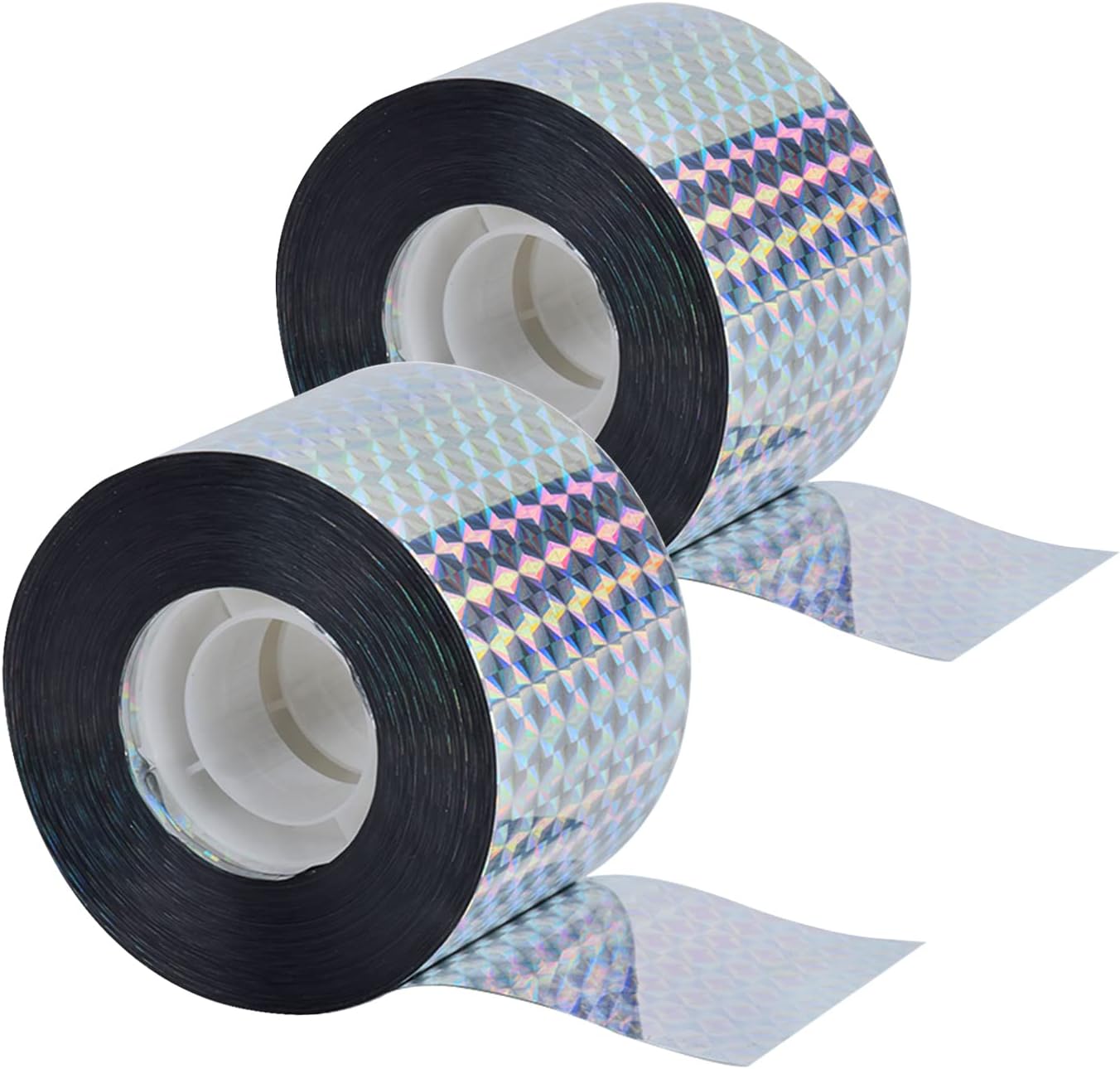 SoZone 2Pack Bird Repellent Scare Tapes, 525 Feet Reflective Tapes
