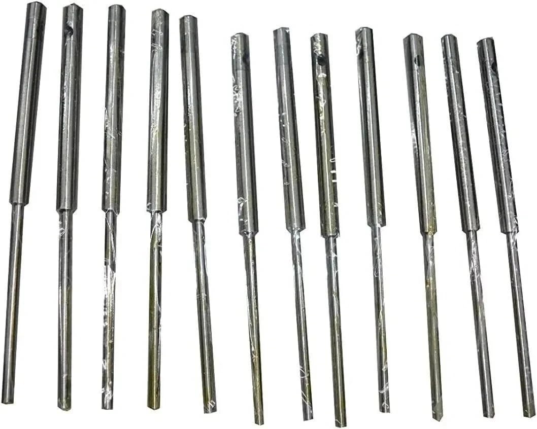 Sioux Lot de 4 forets 4.5 à 12 mm pour perçage précis en atelier