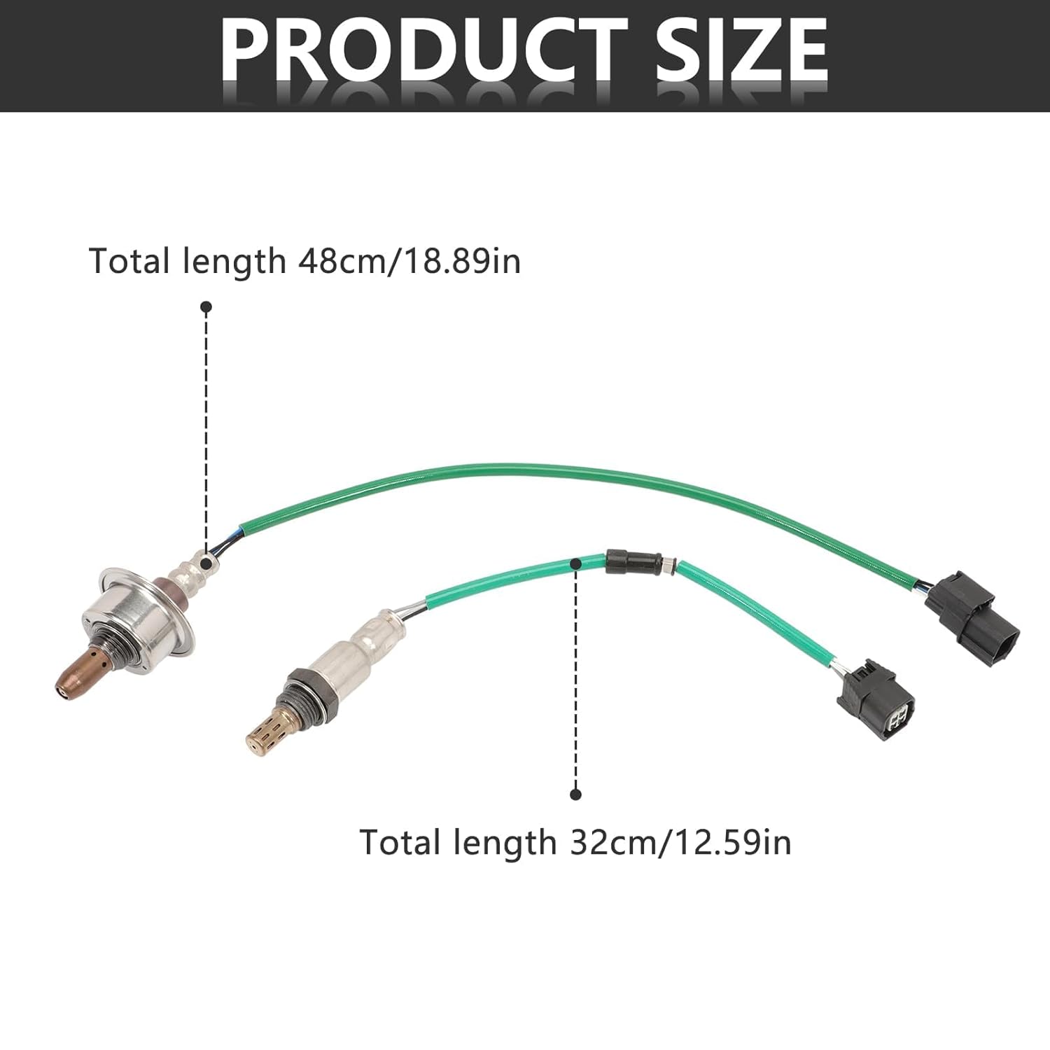 2PCS Oxygen Sensor Set Compatible with Accord 2008-2012 & Acura TSX 2011-2013 2.4L – Upstream & Downstream O2 Sensor Replacement 234-9091 234-4462 36531-R40-A01 36532-R40-A01