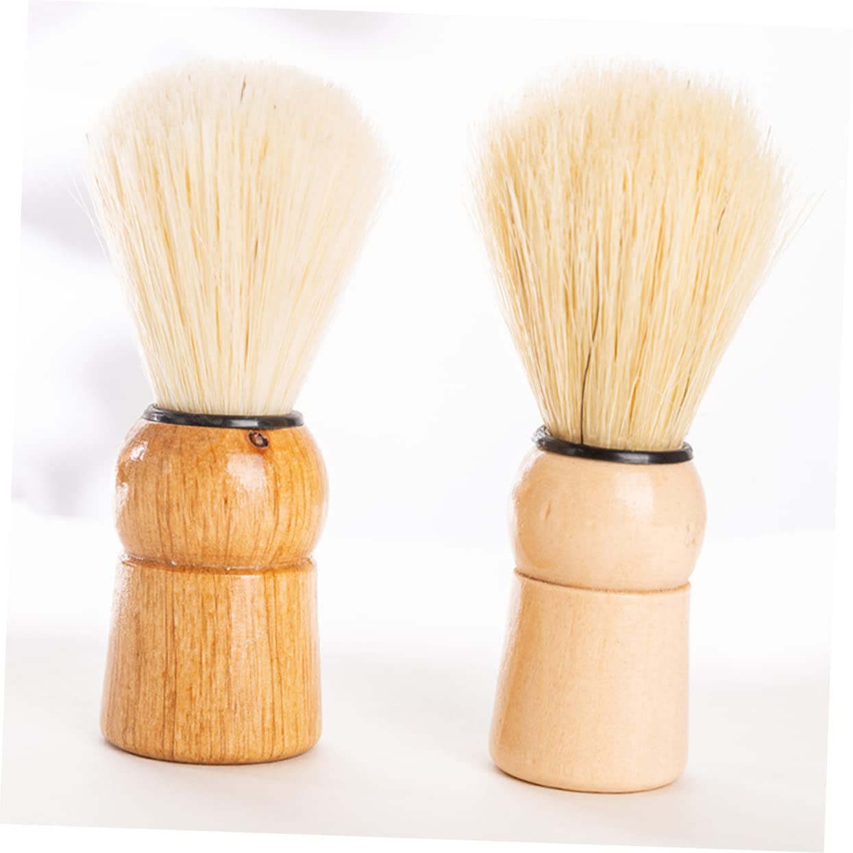 minkissy 8 Pz Spazzola Per Barba Spazzola Da Barba Per Uomo Pennello Da Da Pennello Da in Tasso Rasatura Da Spolverino Di Legno Viaggiare Cosmetico