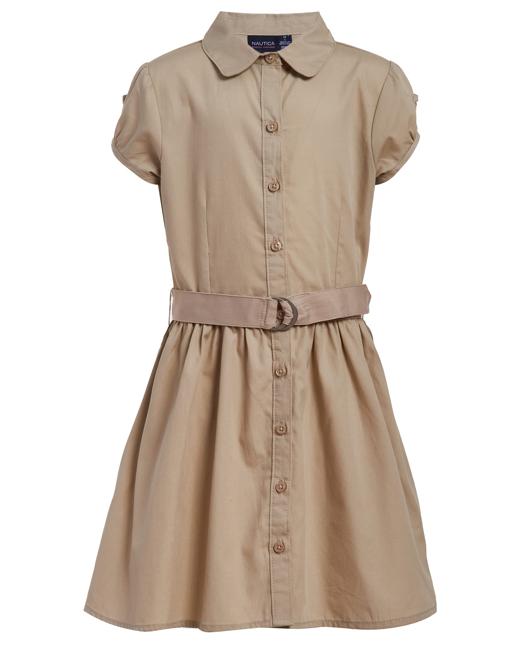NauticaGirls' School Uniform Short Sleeve Shirtdress