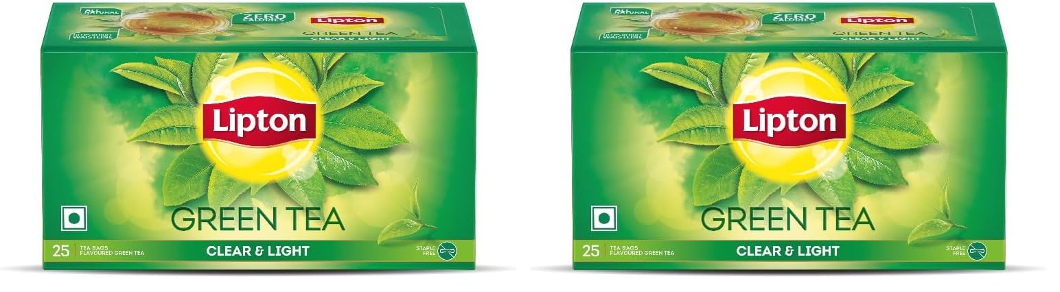 Lipton Clear & Light Green Tea Bags 50 pcs (Pack of 3) — Amazon image 14