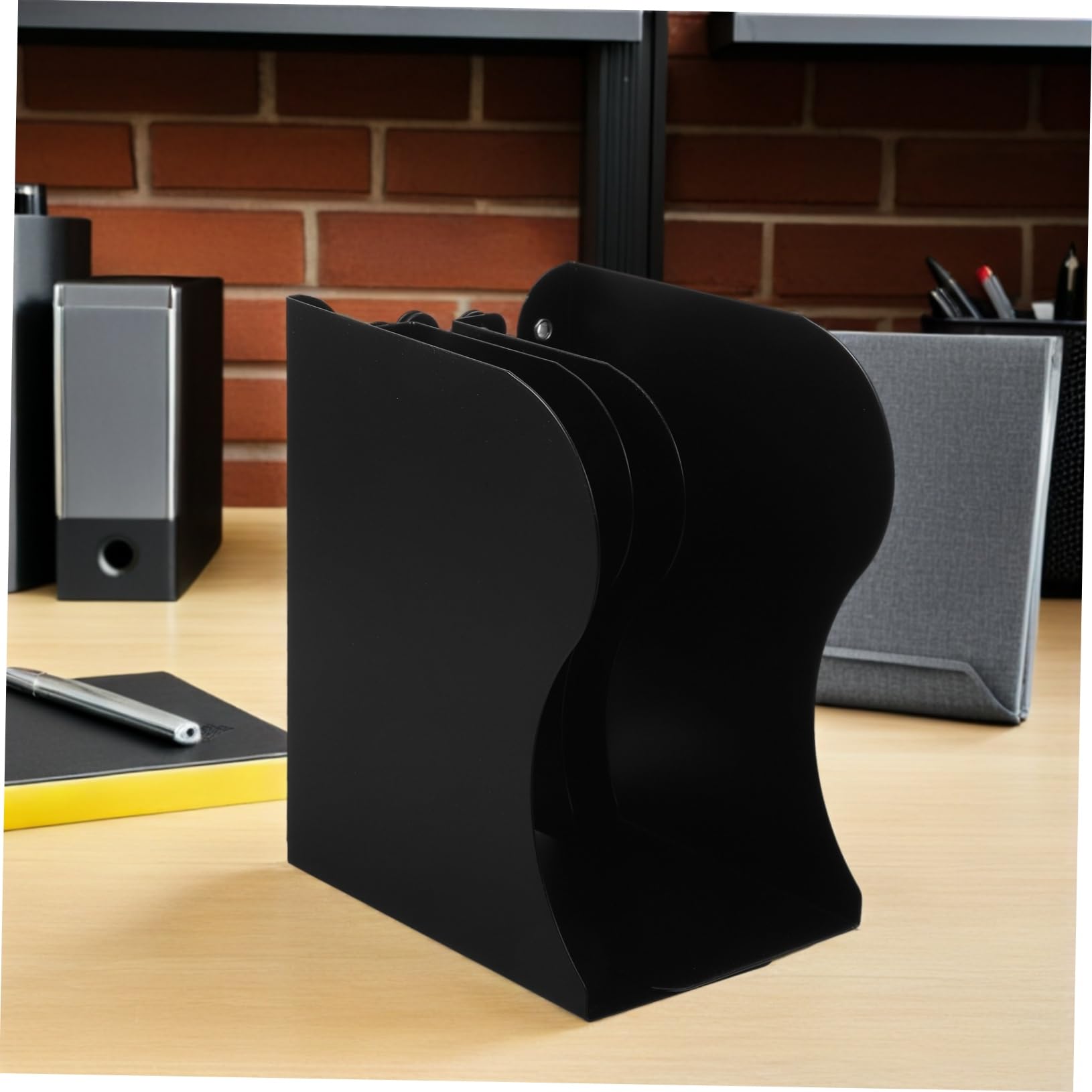 Homoyoyo 2 Piezas Atril Retráctil para Libros Organizador De Libros para Escritorio Soporte para Estantería Estantería De Sobremesa para Revistas Oficina o Dormitorio