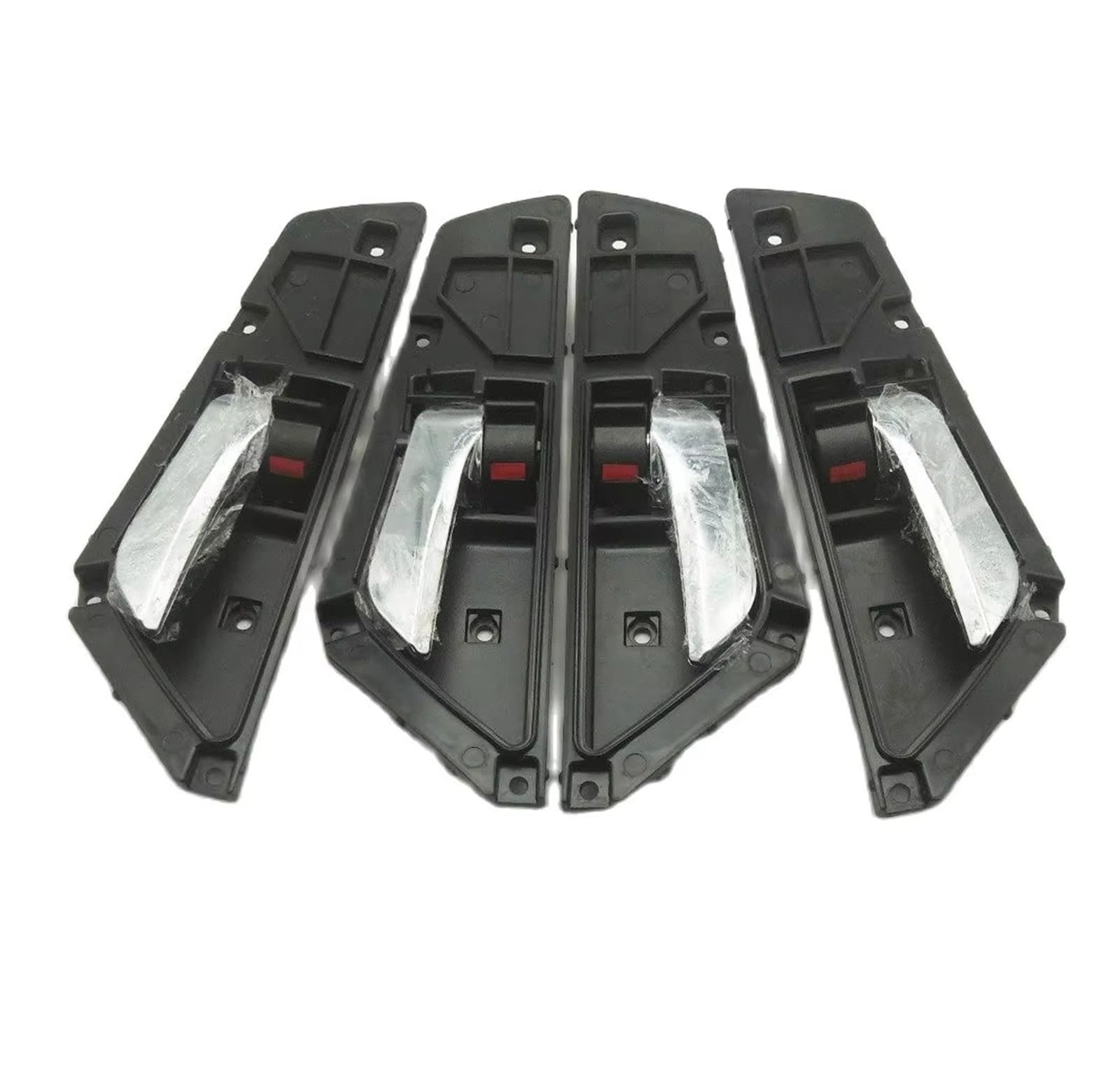 Eshgtuo One Color Interior Door Handle Replacement 4Piece For Lifan For X60 Inner Door Handle Four Door Handles Interior Door Pull Handle Trim