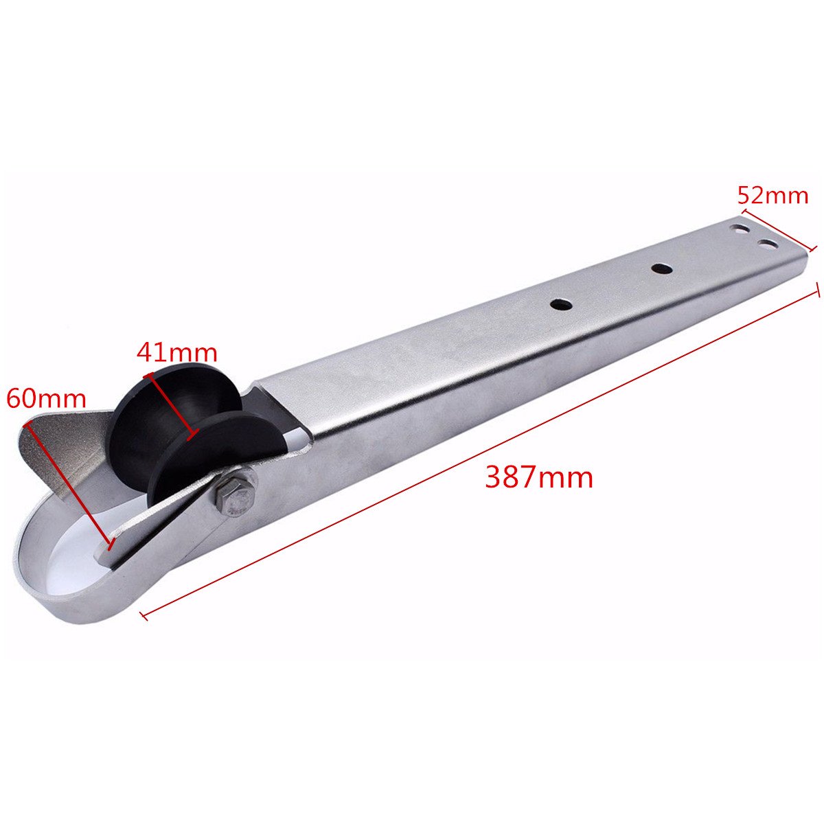 RanDal 316 En Acier Inoxydable Bateau Noeud Ancre En Caoutchouc Rouleau Pour Yacht Marine Fixe