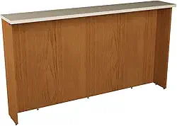 Bancada para Cozinha Ilha 200cm Cozinha Milão Freijó Rocks/Cinza Argila