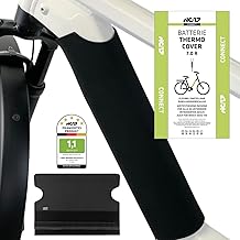 NC-17 E Bike Battery Protective Cover Down Tube 7.0 R | with Zip | Ebike Battery Thermal Protection Length up to 57.5 cm for Integrated Frame Battery | Also for Bosch Battery 750 | 27-38 cm