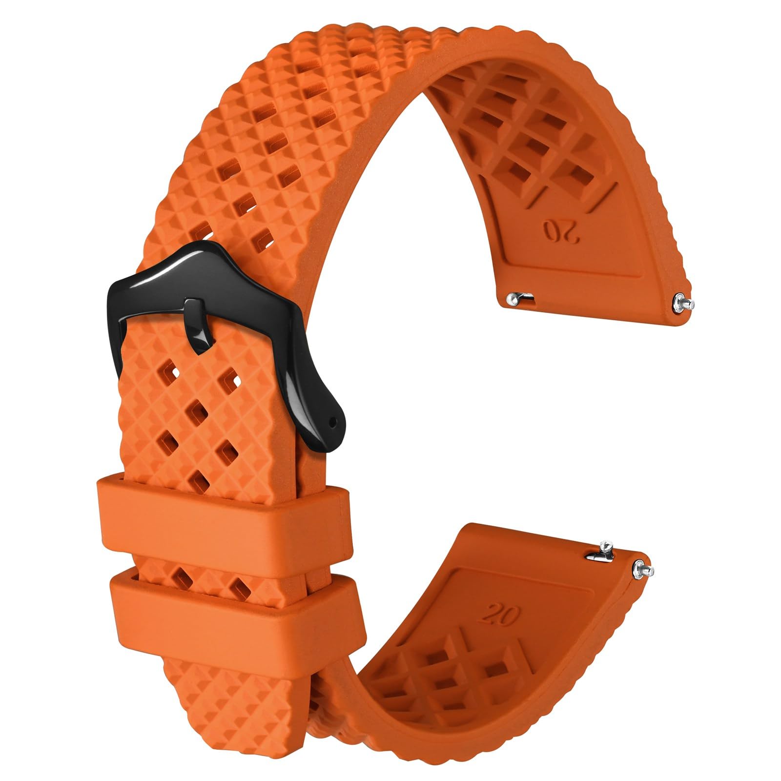 Anbeer Fluororubber Watch Bands