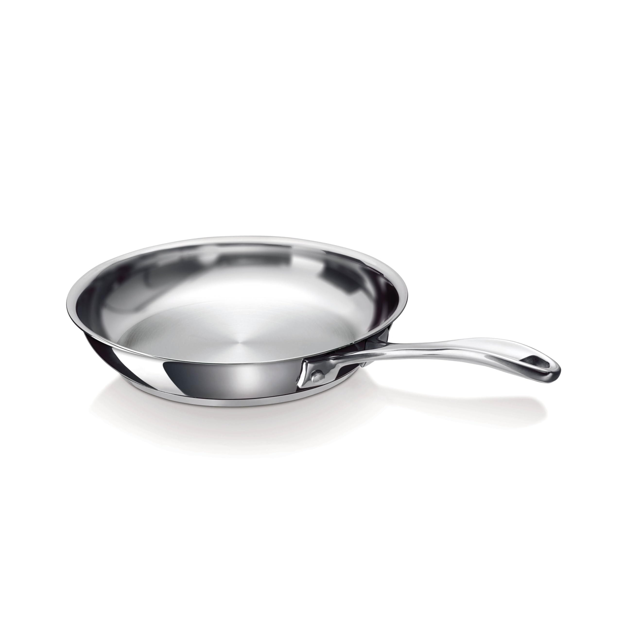 Beka Chef - Poêle Inox 18/​10 - 20 cm - Tous Feux Compatible Induction - Acier Inoxydable