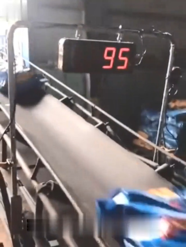 Image of JIAWANSHUN 4 inch LED Counter 999999 IR Sensor for Conveyor Belt Counting | Auto-counts boxes, bottles, bags on production lines. Power outage memory.Easy to install.100-240V