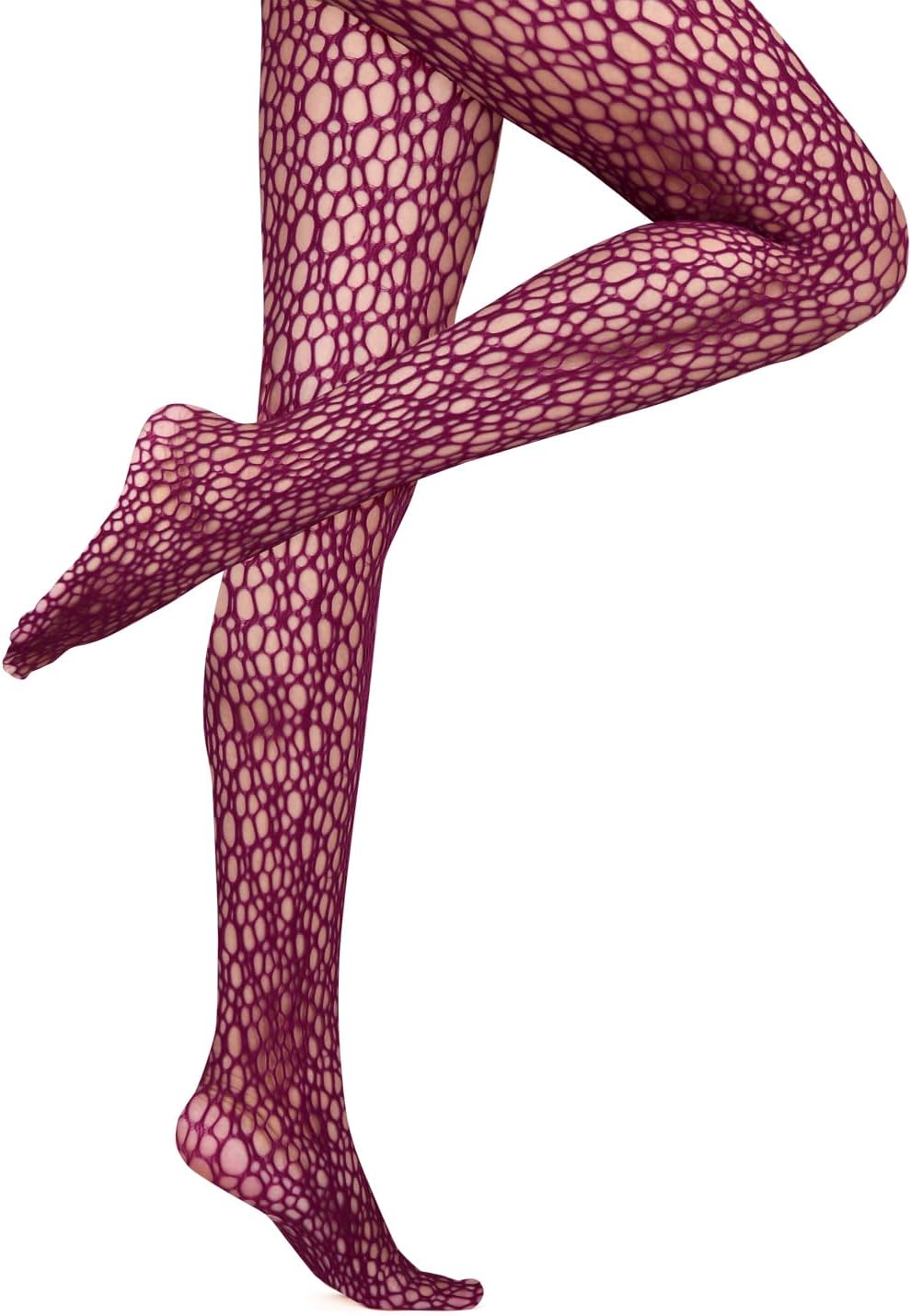 Benefeet Sox Womens Fishnets Girls Fishnet Tights Sexy High Waist Fishnet Stockings Sheer Mesh Hollow Out Pantyhose - Image 2