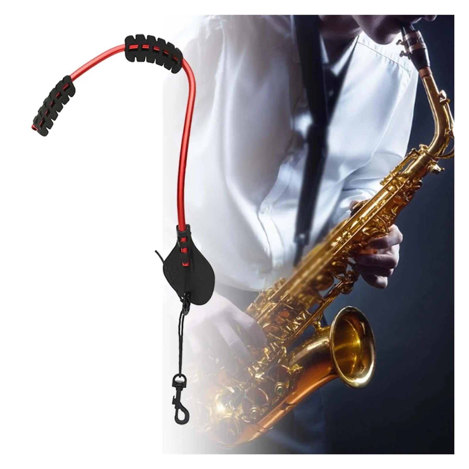 Tracolla For Sax Con Imbottitura For Il Collo, Robusta E Leggera