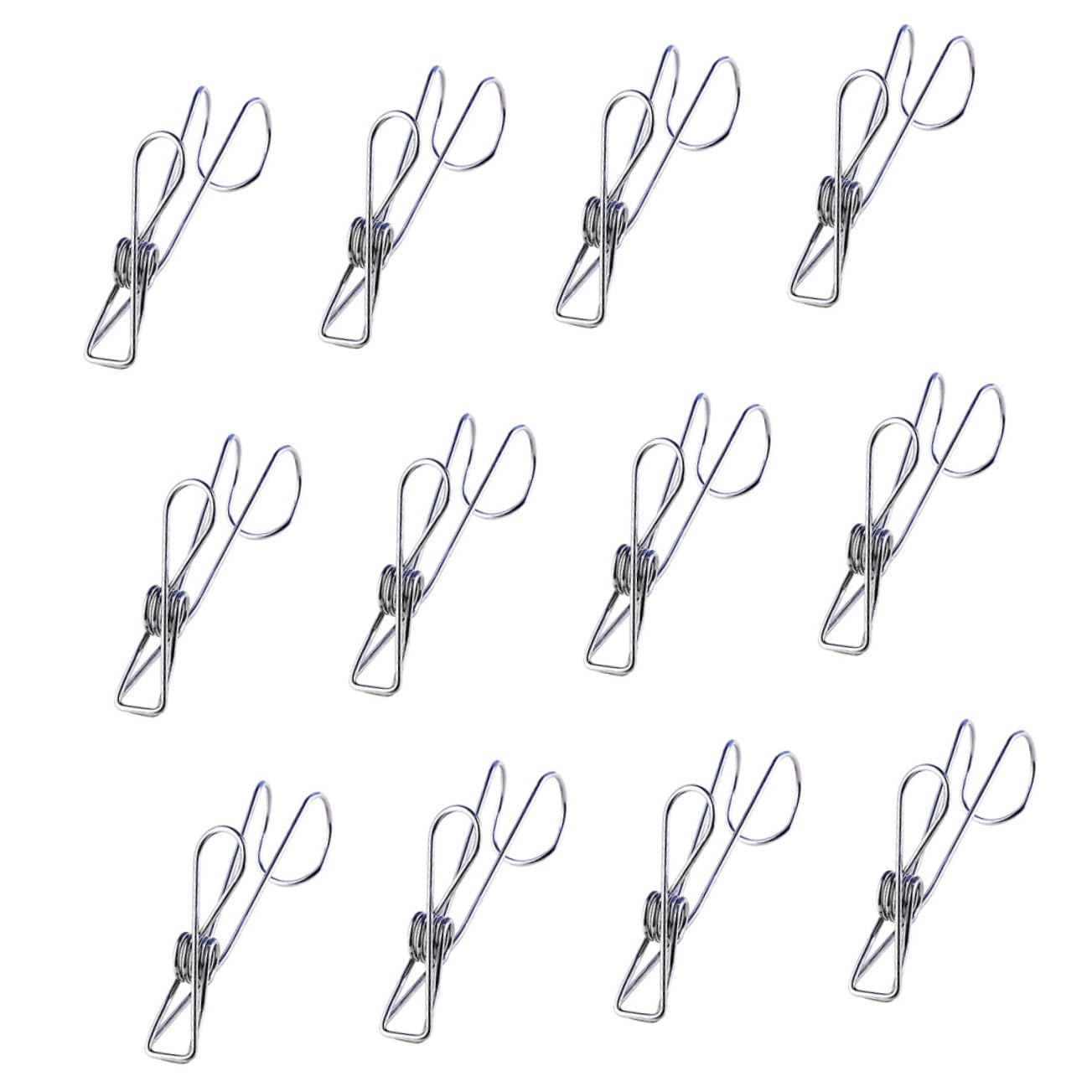 ULTECHNOVO 2sätze Wäscheklammern Rostfreie Clips Für Kleidung Handtücher Und Socken Für Im Innen Und Außenbereich rutschfest Und Langlebig