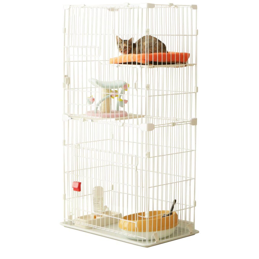 Amazon.co.jp: キャットケージ 2段 : ペット用品