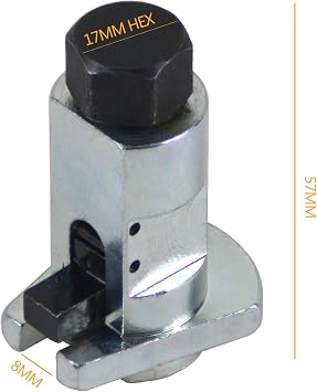 Hydraulic Shock Absorber Removal Tool,Shock Absorber Sheephorn Separator Tool Absorber Hub Extractor Puller Spreader Compatible with VW, Audi, Ford, BMW