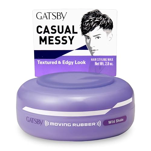 GATSBY Moving Rubber Wild Shake Hair Wax 80g