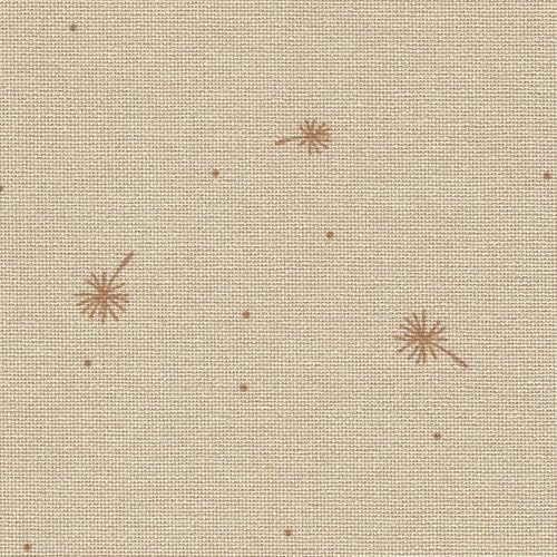 Image of Wizardi Murano Brown Sand 3984 2429, Precut Zweigart 32 Count Evenweave Cross Stitch Fabric, Counted Embroidery Cloth and Needlework Blank Canvas, 19x27 in for Adults