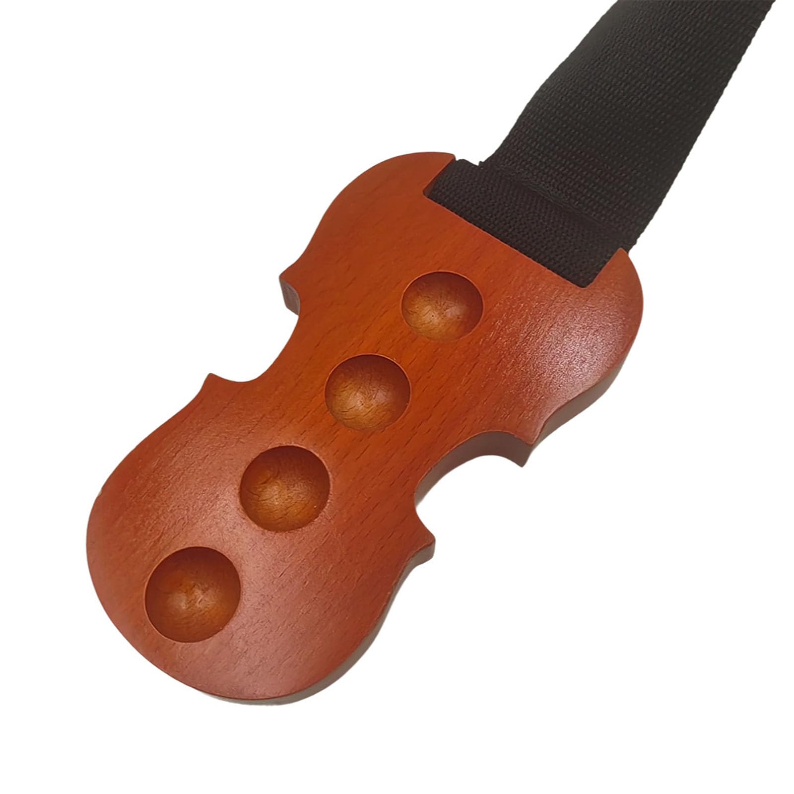 Premium Cello Rest Pad aus Holz mit Griff & verstellbar für Spielkomfort Cello-Holzsockel