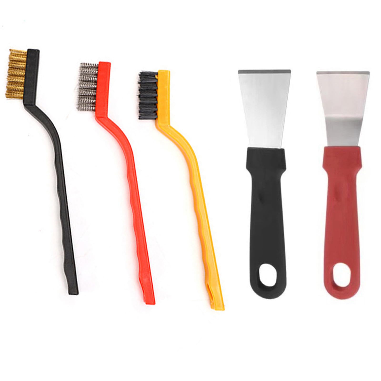 5Pcs Stove Cleaning Brush Stove Cleaning Wire Kitchen Tool Metal Fiber Strong Decontamination Coppers Wire