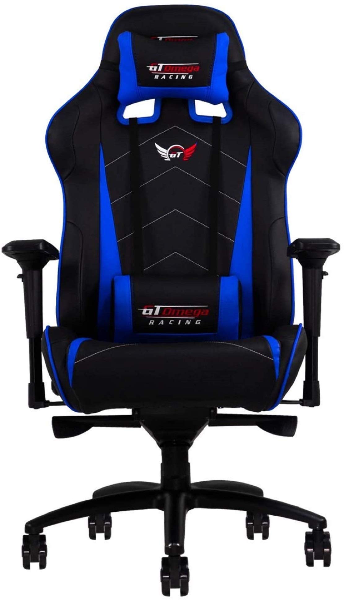 GT OMEGA PRO XL Racing Gaming Chair with Lumbar Support Ergonomic PVC Leather Office Chair