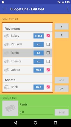 Budget One Free: Budget & Finance