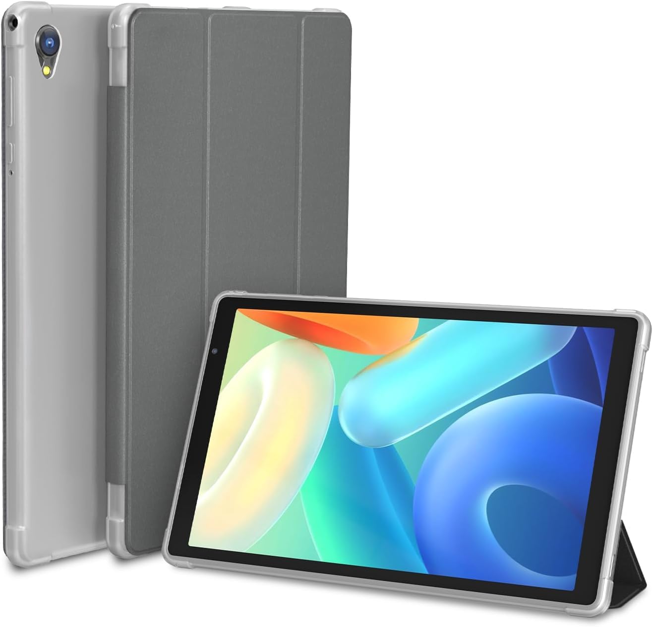 BAKEN 10.1 Inch Android 12 Tablets with Tablet Case, 32GB ROM 256GB SD Card Expand, 6000mah Battery,2.4G WiFi, Dual Camera IPS HD Touch Screen Android Tablet