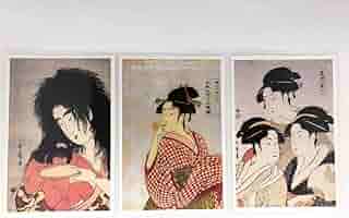 Japanese Print Postcards ポストカードブック　喜多川歌麿 Japanese Print Postcards ポストカードブック 喜多川歌麿