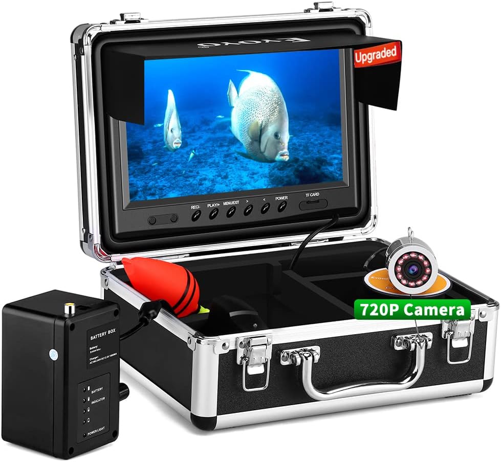 Amazon.com: Eyoyo Underwater Fishing Camera, Video Fish Finder Upgraded ...