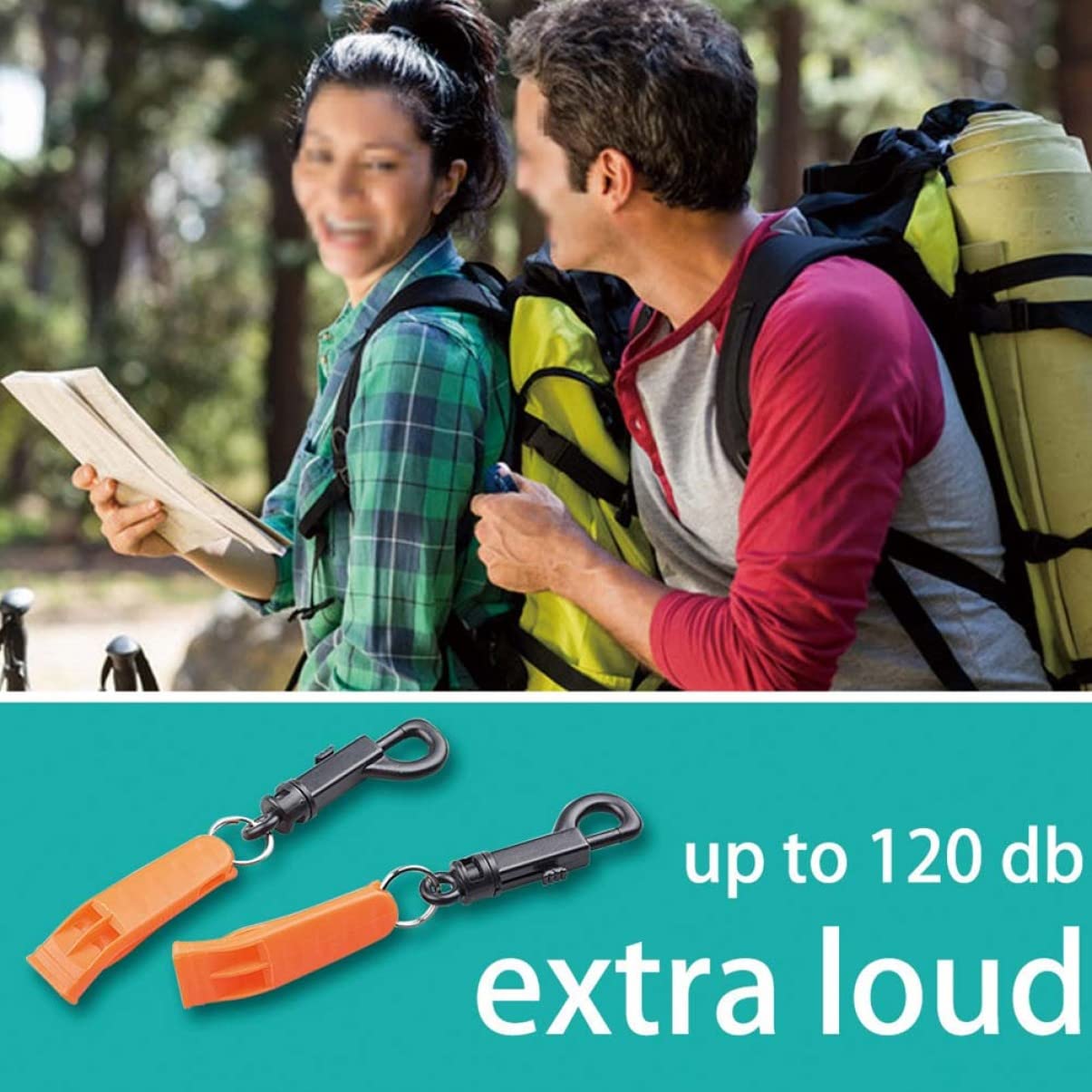 Toddmomy Silbato De Rescate Whistle Orange Cámping Silbato para Acampar Emergencia Silbato De Supervivencia Silbato De Senderismo Silbato para Exteriores El Plastico