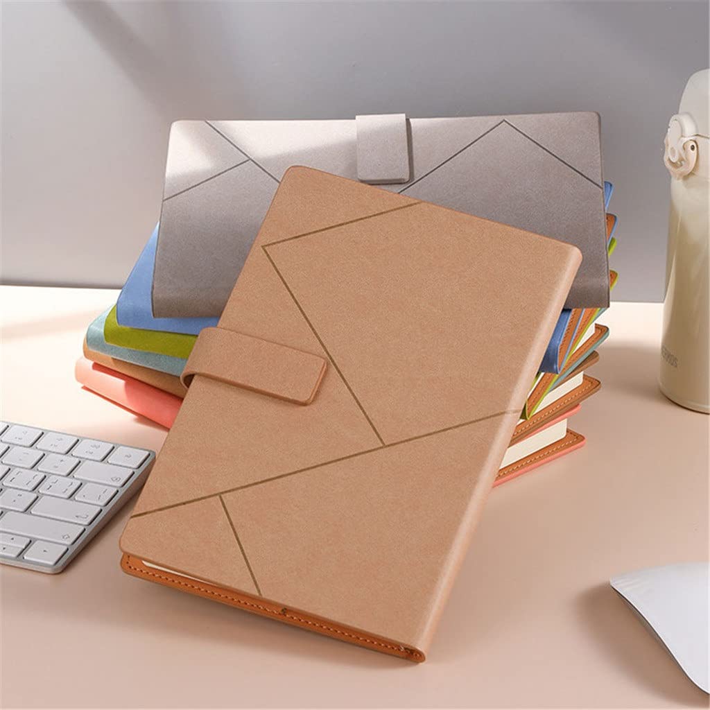 Set di quaderni Agenda Aziendale Line Notebook Pu Agenda giornaliera Quaderni Forniture di cancelleria (Stile D)