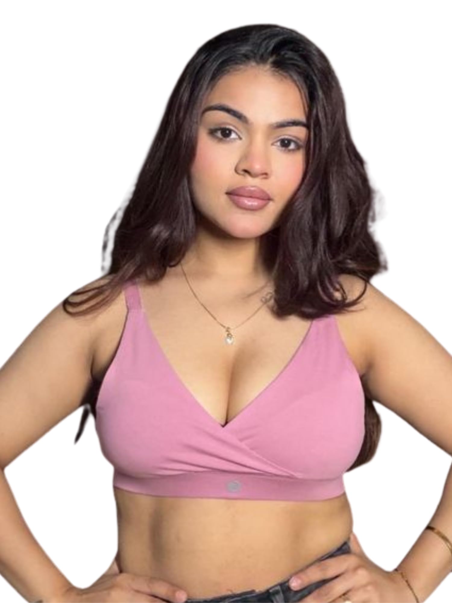 Cotton Maternity & Nursing Bra for Women | Adjustable Strap Feeding Bra | Soft & Stretchable Pregnancy Bra | Heavy Bust Support | Comfortable Breastfeeding Bra