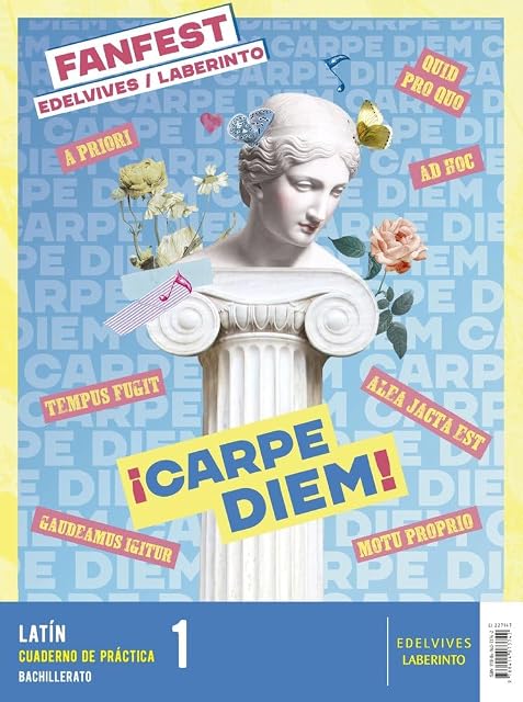 Portada de Latín 1.º Bachillerato 2026 Libro del Alumno + Cuaderno de Práctica