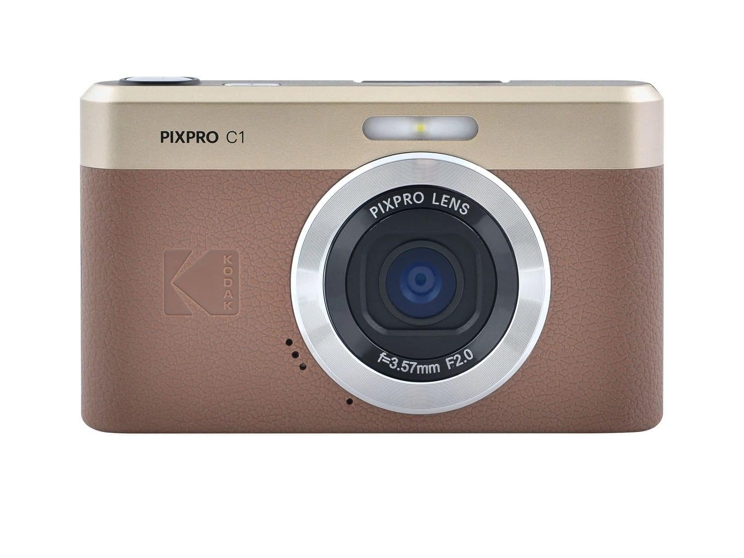 Amazon Canada: Kodak Pixpro C1 Digital Camera, Brown