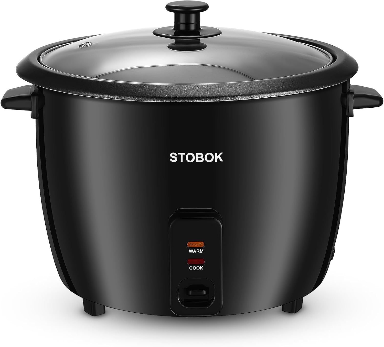 Alipis Mini Rice Cooker With Clear Lid Electric Stew Pot Personal Rice Maker Cooker 2.8l Mini Electric Pot With Us Plug