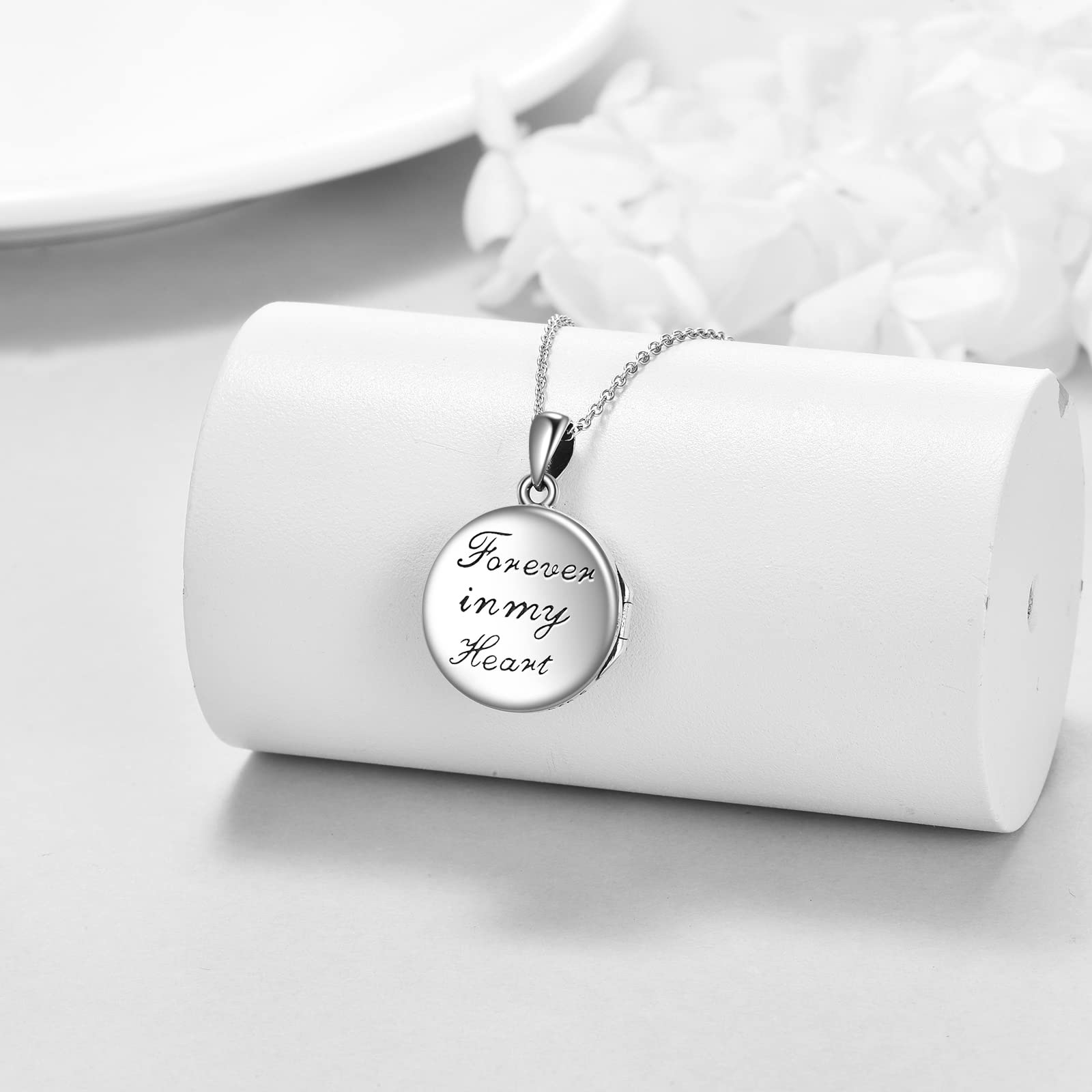 YAFEINI Eule Kette für Damen 925 Sterling Silber Eule Anhänger Schmuck Geschenk für Mama Mädchen Freund