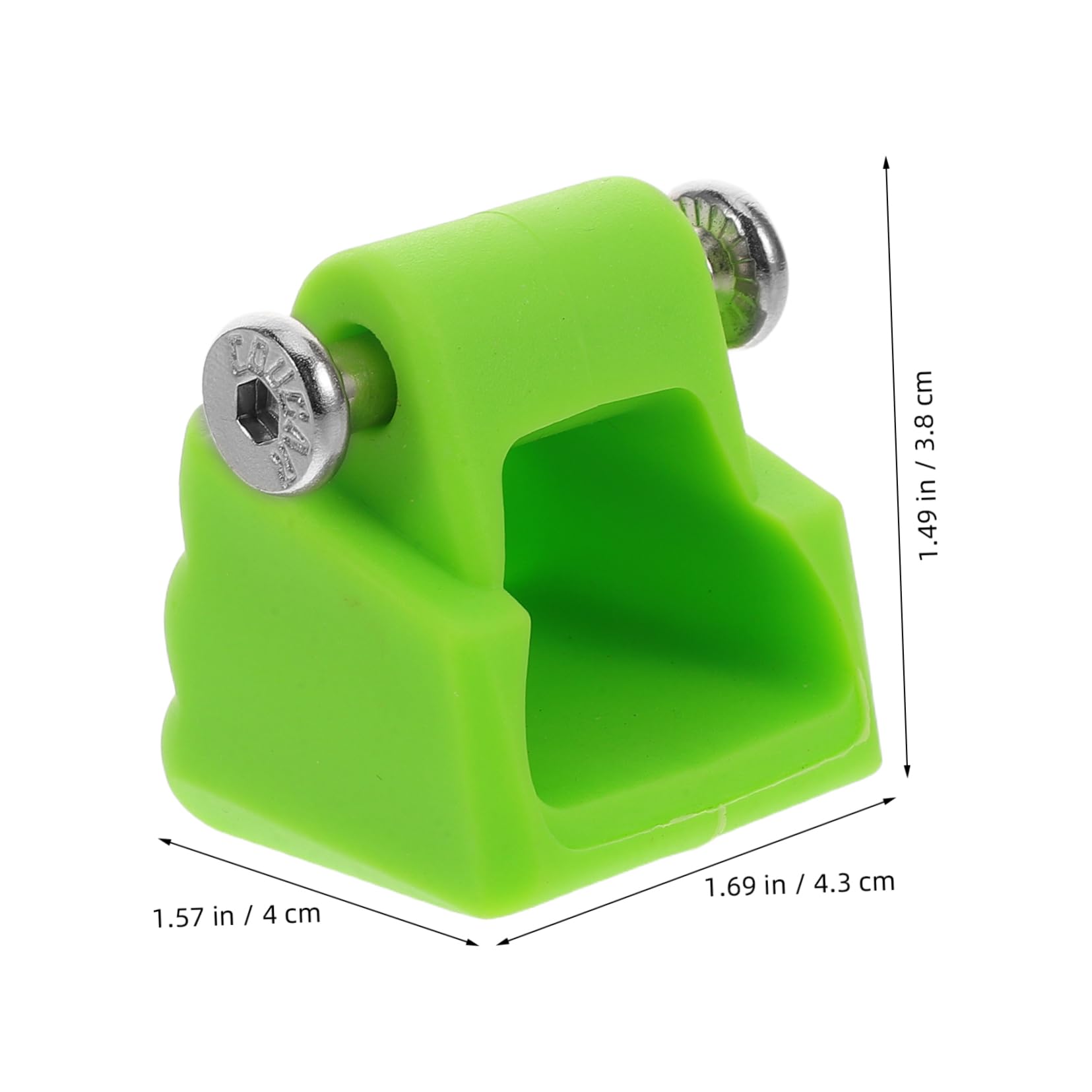 Abaodam Roller Skate Brake Stopper Replacement Durable Toe Stops for Enhanced Control Stability Skating Accessories with Fixed Screws for Roller Skating