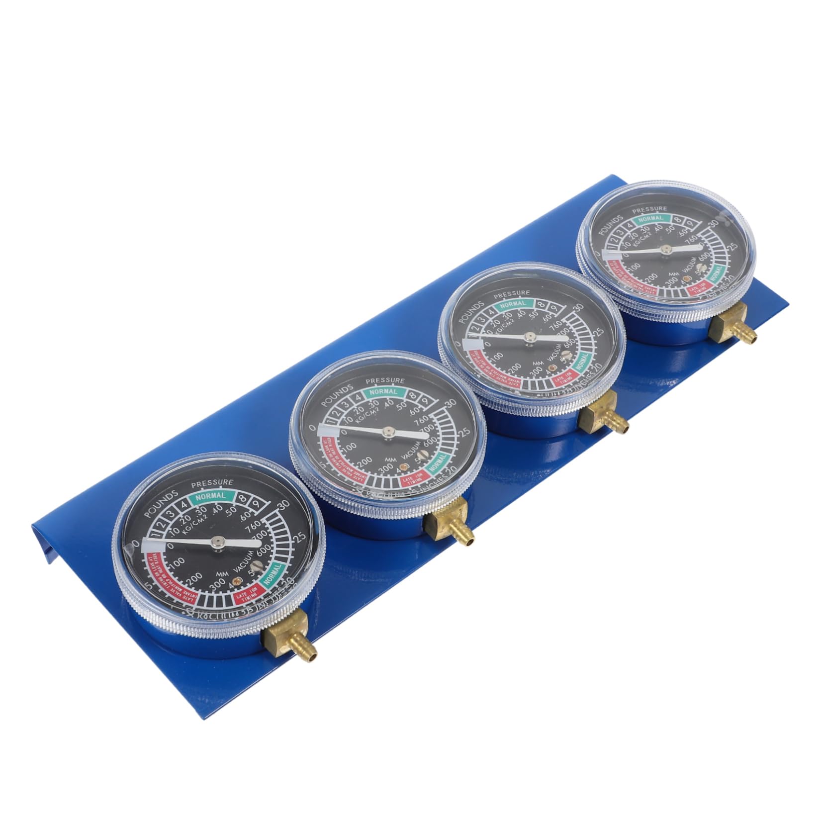 Ciieeo Manomètre à Vide 4 Cylindres Kit Complet Réglage Carburateurs Moto Outil Diagnostic Automobile Entretien