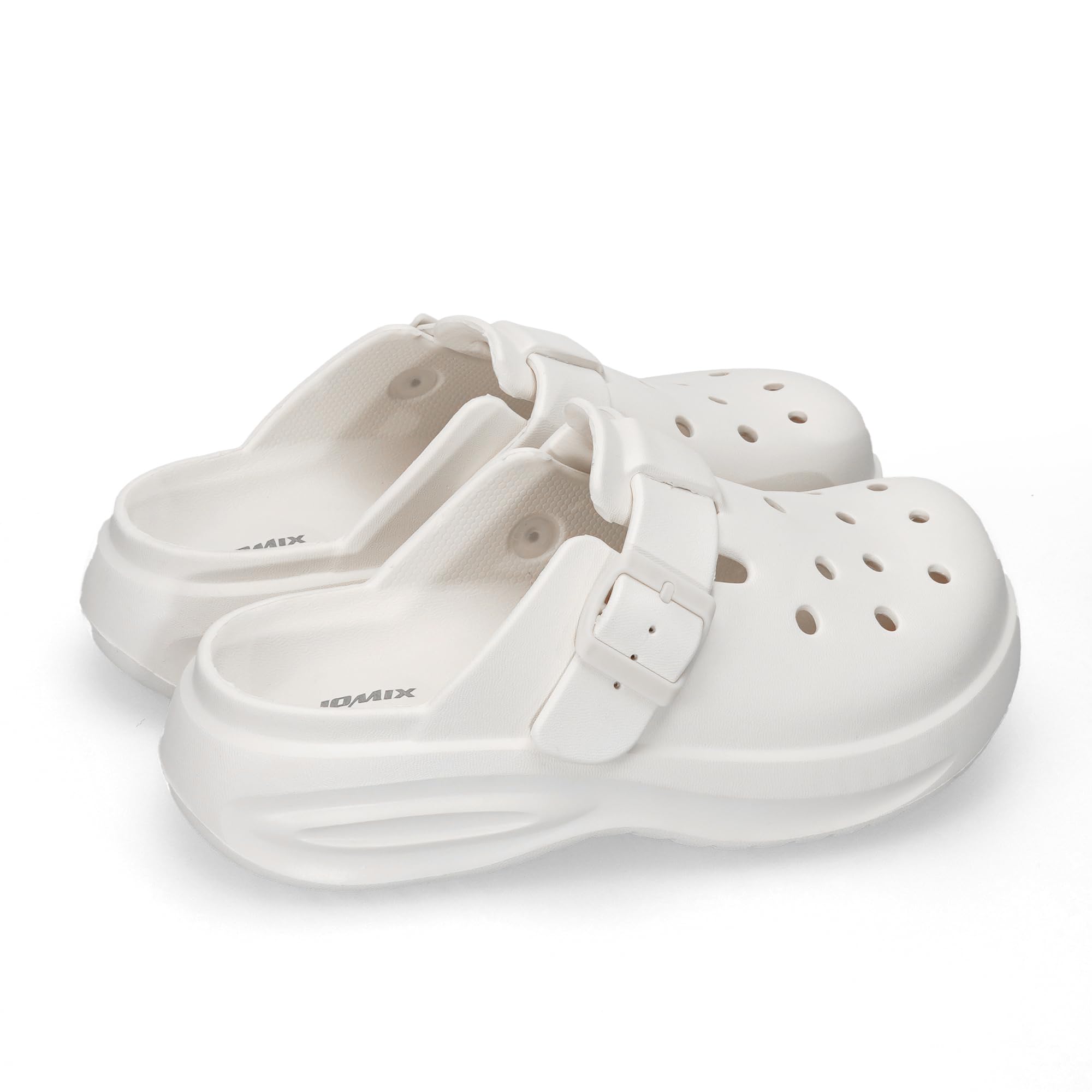 JOMIX Zoccoli Donna Sabot Estivi Ciabatte Gomma Eva Giardino Sanitari Platform Clog Comode Leggere