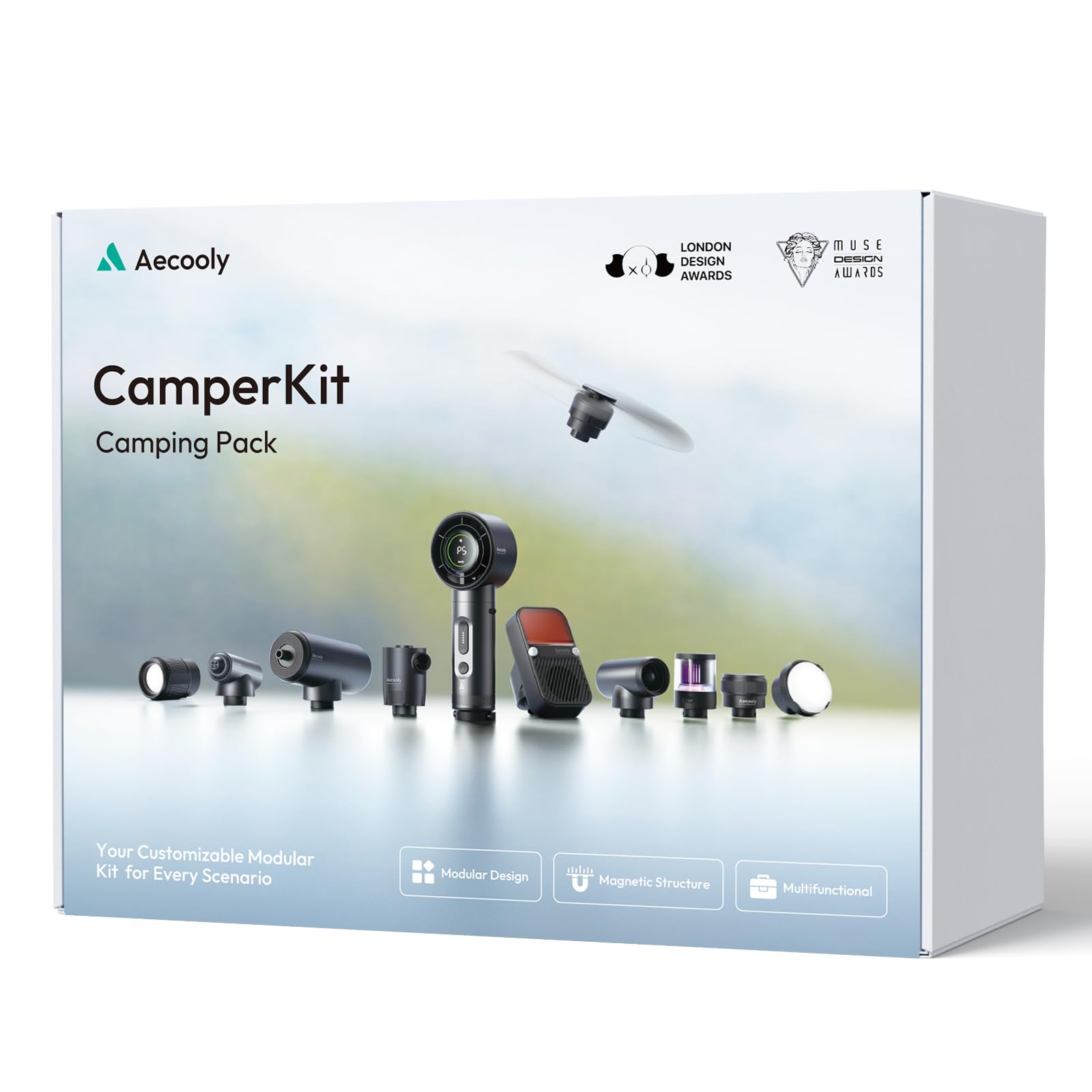 Amazon.com: Aecooly 11-in-1 Modular CamperKit Camping Survival Kit