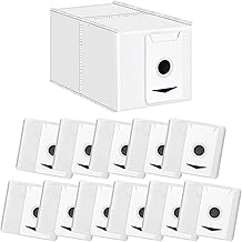 12 x Ecovacs T30 Pro Omni, T30 Omni Robot Vacuum Cleaner Dust Bags Large Capacity 3 Litre